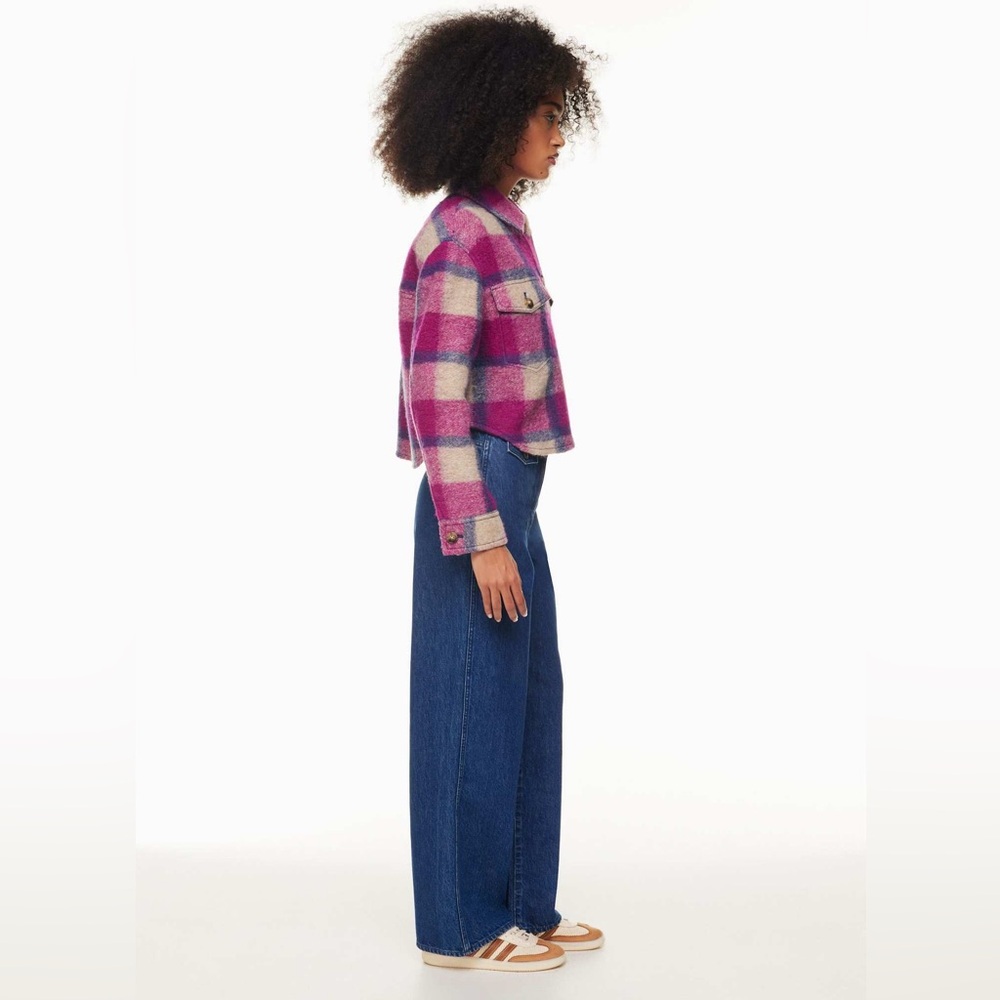 Aritzia Wilfred Ganna Cropped Shirt Jacket - Picture 13 of 14